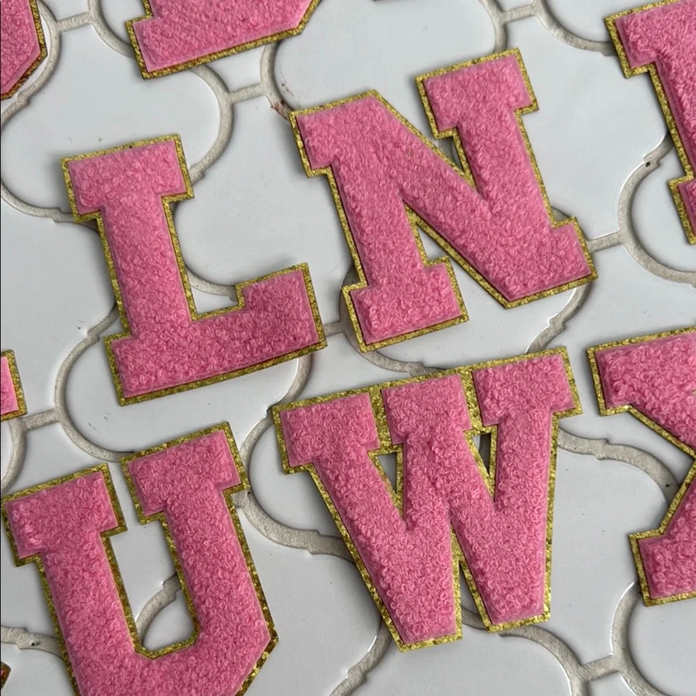 So many patches! Hearts, disco balls, letters, etc. - Picture 6 of 15